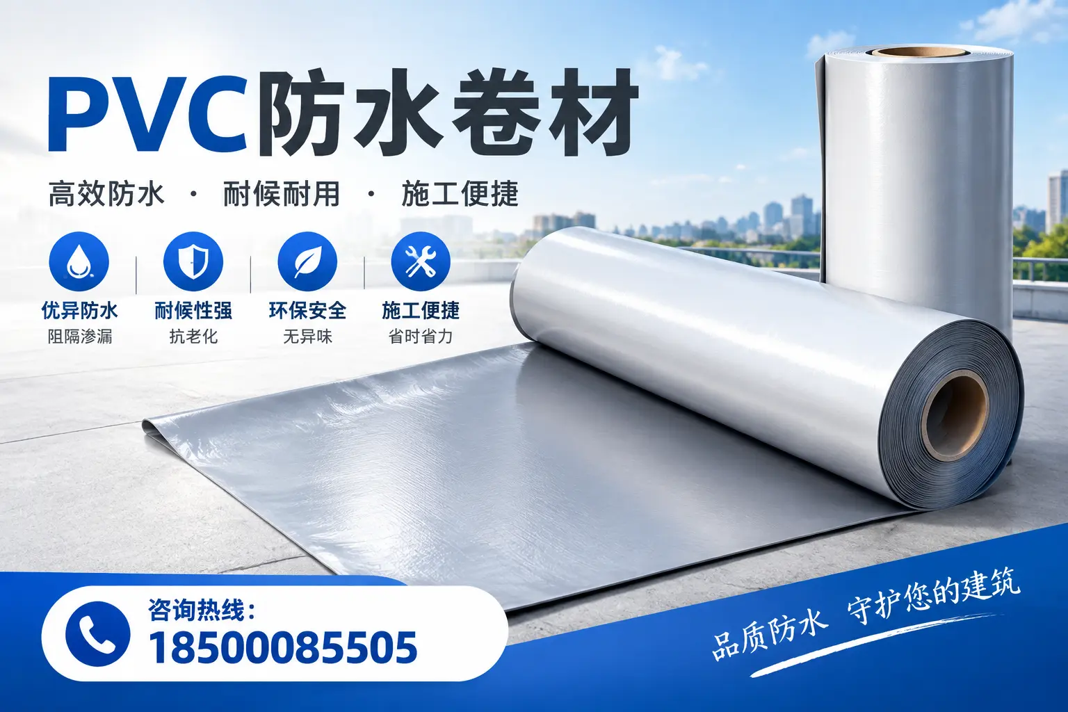 对比不同品牌PVC防水卷材的性价比,帮助武汉用户选择